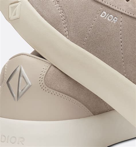 dior greige nubuck calfskin